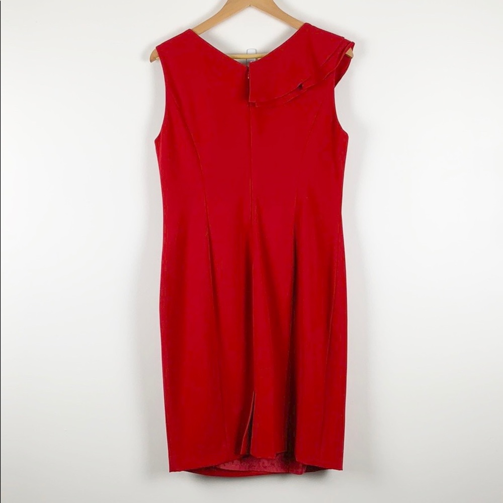 Calvin Klein Red Cocktail Dress - Picture 5 of 7